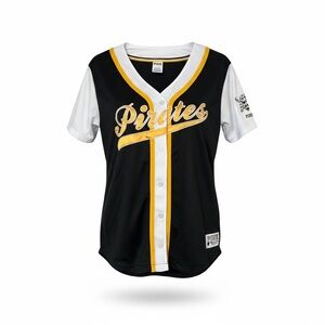 PlNK Victoria’s Secret Black and White Pirates Jersey